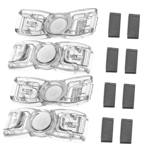 Yardwe 4 Stück Zubehör Für Schwimmbrillen Brillenschloss Brillenversteller Schwimmbrillen- Brillenverschluss Brillenanschluss Schwimmbrillen-einsteller Black Plastik Yardwe 4 Stück Zubehör Für Schwimmbrillen Brillenschloss Brillenversteller Schwimmbrillen- Brillenverschluss Brillenanschluss Schwimmbrillen-einsteller Black Plastik von Yardwe