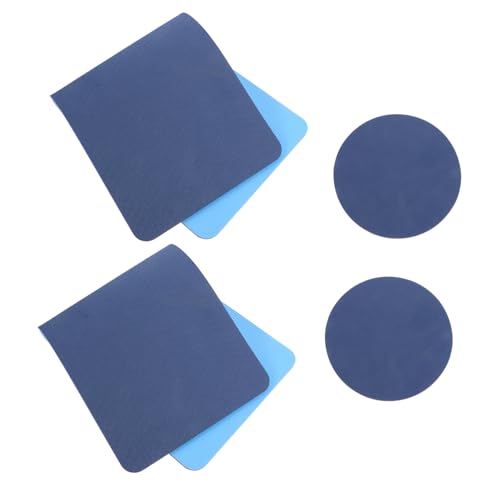 Yardwe 4 Stück tpe Yogamatte Rad Pads Yoga-Matten Trainieren Fitnessstudio gymnastikmatten gymnastics mat gym polster training mat fitness mat Kniekissen Yoga-Sitzunterlage Plankenmatte von Yardwe