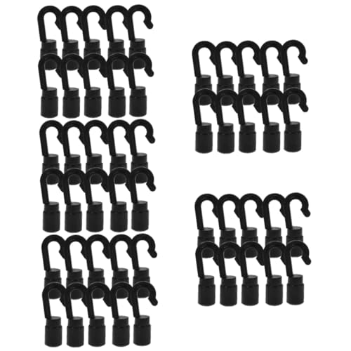 Yardwe 5 Sätze Kajakschnalle Bootszubehör Schnur Mit Haken Hochleistungshaken Dock Schocks Kabel Paddel Feste Schnalle Haken Für Kajakkabel Kabelhaken Pole Black Gummi 10 Stück * 5 Yardwe 5 Sätze Kajakschnalle Bootszubehör Schnur Mit Haken Hochleistungshaken Dock Schocks Kabel Paddel Feste Schnalle Haken Für Kajakkabel Kabelhaken Pole Black Gummi 10 Stück * 5 von Yardwe
