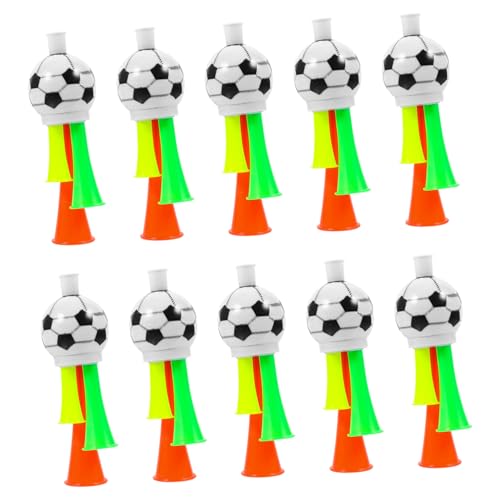 Yardwe 6 Sätze Trompete Für Fußballspiel Fahrradhupe Manuelles Lufthorn Tischfussball Party Gadget Festival Zubehör Lautsprecher Für Fußballspiele Geräuschmacher 10 Stück * 6 von Yardwe