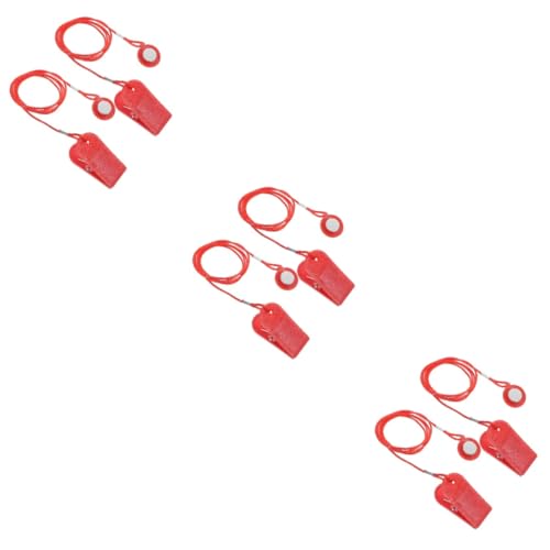 Yardwe 6 Stk Laufbandschalter Sicherheit Auf Dem Laufband Ersatzschlüssel Für Laufband Auftauchende Stopptaste Laufband Sicherheitswerkzeug Schlüssel Für Die Laufbandbremse Rot Abs von Yardwe