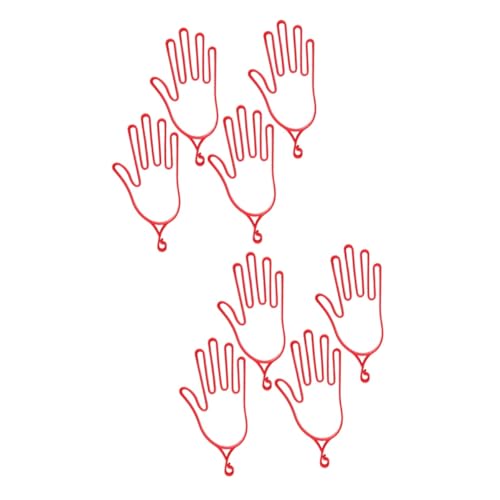 Yardwe 8 Stück Handschuh Trocknungsrahmen Handschuh Halterung Handschuh Aufhänger Handschuh Trage Handschuh Rack von Yardwe