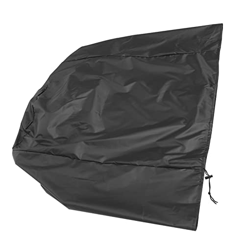 Yardwe Abdeckung für Golfkörbe Gestell Markierungen klebriges Golf Spiele für draussen Discgolf Grill zubehör wasserfeste Abdeckung verschleißfeste Abdeckung Golfbedarf Polyester Black von Yardwe