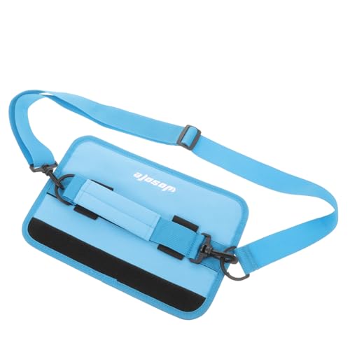 Yardwe Ausgebeult Tragbar Taschen Golfschuhtasche Laptoptasche Golftasche Golfzubehör Netz Golf-Reisetasche Bausatz Golf-kühltasche Discgolf-Tasche Zubehörtasche Gepäck Segeltuch Sky-Blue von Yardwe