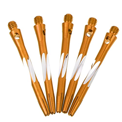 Yardwe Dartschaft Aus Mit 2BA Gewinde Professionelle Darts Zubehör Für Präzises Spiel Goldene Farbe Ideal Für Dartsliebhaber Und Wettkämpfe von Yardwe