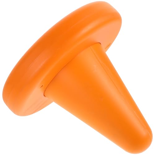 Yardwe Einhorn Hocker Für Den Außenbereich Für Sitzhocker Tritthocker Für Balance Board Ergonomischer Hocker Balance Stuhl Für Draußen Kinderhocker Aus Orangefarbenem Kunststoff von Yardwe