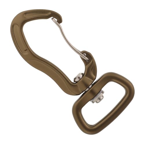 Yardwe Outdoor-hakenkarabiner Selbstverriegelnde Karabinerhaken Hundeleinenverschluss Hundeleinen-Clips Karabinerverschluss Hardware Für Die Hundeleine Olive Green 7075 Luftfahrtaluminium von Yardwe