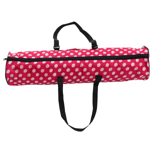 Yardwe Tasche für Yogamatten Extra Dicke Yogamatte Yoga-Essen Aufbewahrungstaschen Kühltasche Tragetasche yogamattentasche Yoga mat Bag tragbare Yogatasche Yogamatten-Organizer Plane Rosa von Yardwe