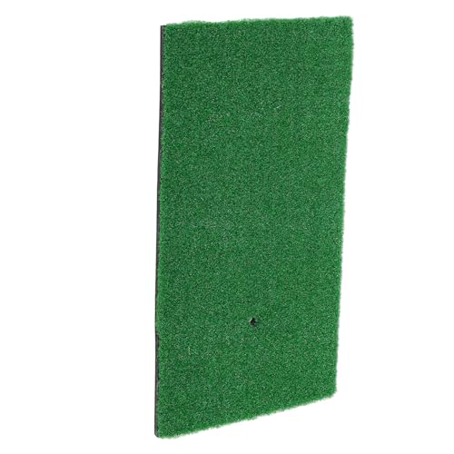 Yardwe Übungsmatte für Golf Mini Golfmatte Golf Schlagmatte Indoor-Golfmatte Outdoor Golf Übung Golfspiel Zubehör Golf-Tee-Übungspad Golfschlagmatte Schwungtrainingsmatte pp Green von Yardwe