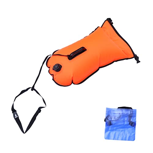 Yardwe aufblasbare Schwimmtasche Trockensack zum Schwimmen Schwimmer kann kühler Kühlboxen für Camping Swimming Buoy schwimm bojen aufblasbare Schwimmhilfen Tasche zum Schwimmen PVC Blue von Yardwe