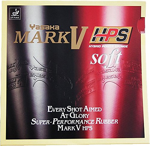 Haarschere Yasaka Mark V HPS soft Tischtennis Gummi, schwarz Haarschere Yasaka Mark V HPS soft Tischtennis Gummi, schwarz von Yasaka