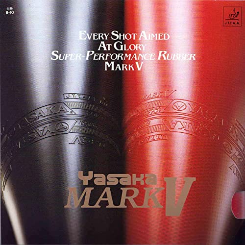 Yasaka Belag Mark V Farbe 2,3 mm, rot, Größe 2,3 mm, rot Yasaka Belag Mark V Farbe 2,3 mm, rot, Größe 2,3 mm, rot von Yasaka