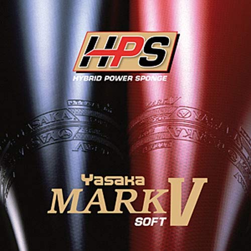Yasaka Belag Mark V HPS Soft Farbe 2,3 mm, rot, Größe 2,3 mm, rot Yasaka Belag Mark V HPS Soft Farbe 2,3 mm, rot, Größe 2,3 mm, rot von Yasaka