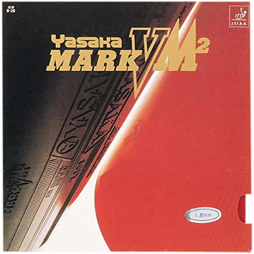 Yasaka Belag Mark V M'², rot, 2,0 mm von Yasaka