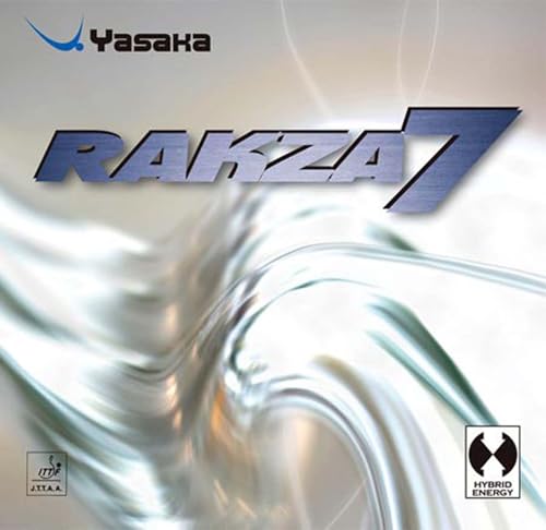 Yasaka Rakza 7 Tischtennisgummis (Rot, 1,8) von Yasaka