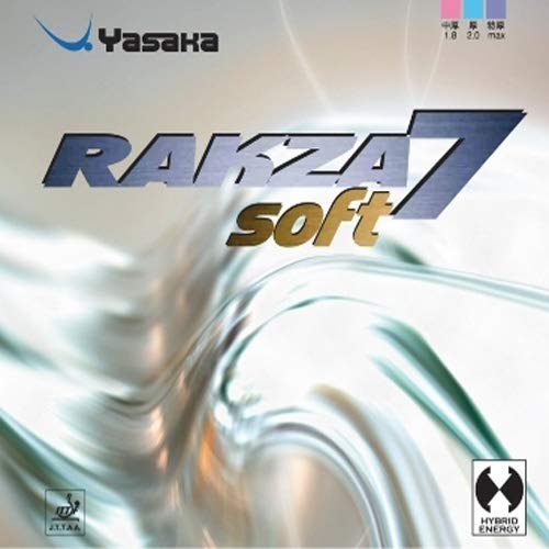 Yasaka Belag Rakza 7 Soft Farbe 1,8 mm, schwarz, Größe 1,8 mm, schwarz Yasaka Belag Rakza 7 Soft Farbe 1,8 mm, schwarz, Größe 1,8 mm, schwarz von Yasaka