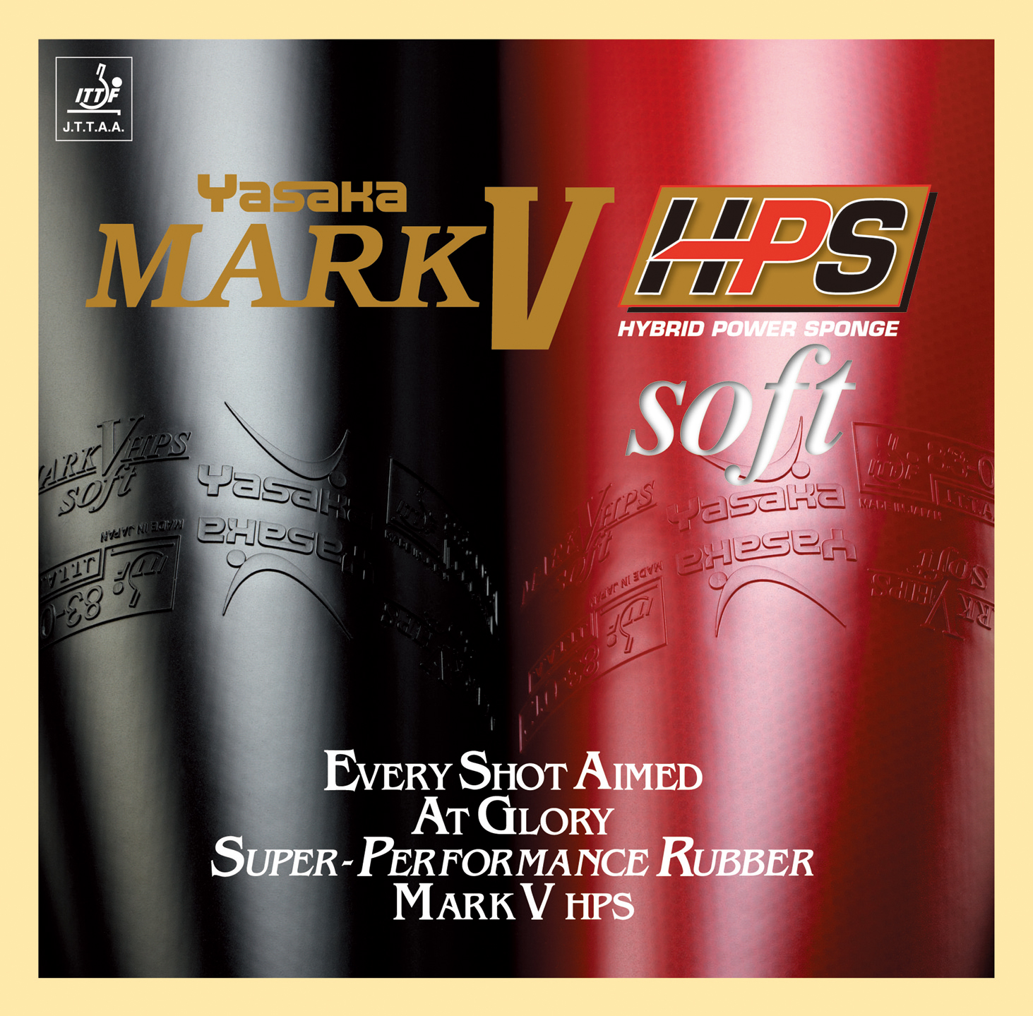 Yasaka Mark V HPS Soft - Tischtennis Belag Yasaka Mark V HPS Soft - Tischtennis Belag von Yasaka