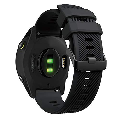 YASPARK Armband für Forerunner 745/Huawei Watch GT 2 46mm Ersatzarmband, 22mm Silikon Armband Sport Uhrenarmband für Galaxy Watch 46mm/Gear S3 Frontier/Classic/Galaxy Watch 3 45mm YASPARK Armband für Forerunner 745/Huawei Watch GT 2 46mm Ersatzarmband, 22mm Silikon Armband Sport Uhrenarmband für Galaxy Watch 46mm/Gear S3 Frontier/Classic/Galaxy Watch 3 45mm von YASPARK
