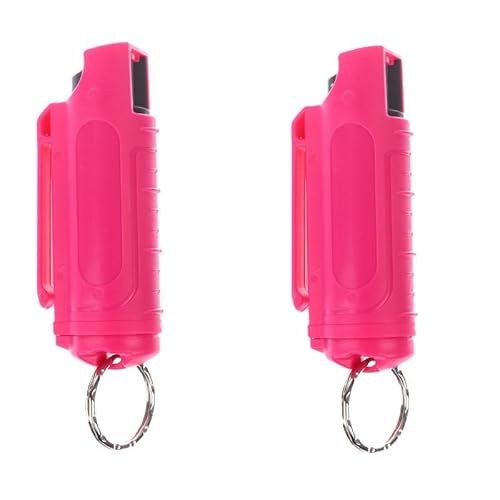 Yavitality 2 Stück Self Defence Keychain Pepper Spray with Key Ring,Pfefferspray Schlüsselanhänger ，for Women, Men, Kids, pfefferspray klein,Selbstverteidigung schlüsselanhänger (C) von Yavitality