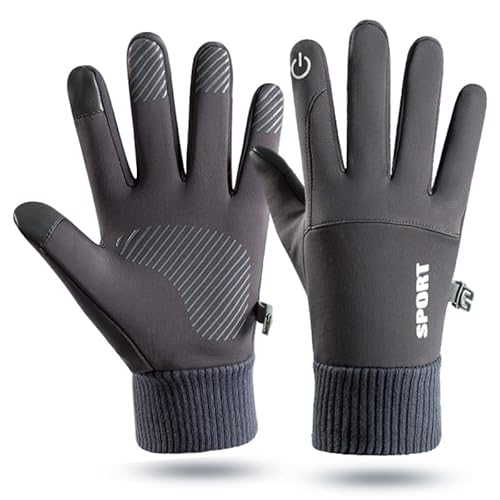 Yavitality Outdoor-Sporthandschuhe berühren Handschuhe， thermohandschuhe Thermal Warme Winterhandschuhe Touchscreen Sporthandschuhe Radsporthandschuhe 。 (3,L) von Yavitality