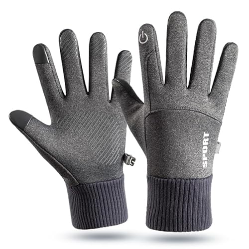 Yavitality Outdoor-Sporthandschuhe berühren Handschuhe， thermohandschuhe Thermal Warme Winterhandschuhe Touchscreen Sporthandschuhe Radsporthandschuhe 。 (4,M) von Yavitality