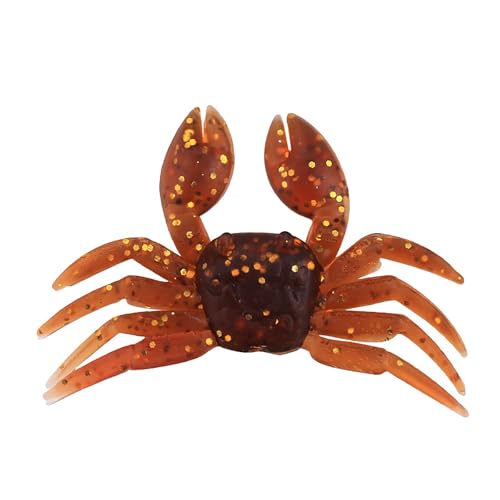 Weicher Krabben-Köder, 8 cm, 8 g, Meeresangeln, Straßenläufer, Kunstköder, weiche Köder, 3D von Yawdil