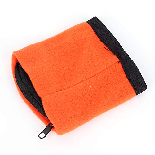 Sport-Armband-Geldbörse für Outdoor-Lauftraining, Fitnessstudio, Schwarze Handgelenktasche, Jogging-Halter mit Halterung, Leichte Handgelenkband-Tasche. (ORANGE) von Yctze