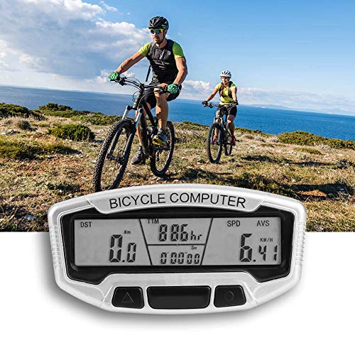 Wasserdichter Kabelgebundener Fahrradcomputer-Kilometerzähler für den Außenbereich, Leichter Fahrrad-REIT-Tachometer mit LCD-Display, Staubdicht, Langlebig, Energiesparendes Wasserdichter Kabelgebundener Fahrradcomputer-Kilometerzähler für den Außenbereich, Leichter Fahrrad-REIT-Tachometer mit LCD-Display, Staubdicht, Langlebig, Energiesparendes von Yctze
