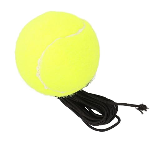 Yctze Hochwertiger Tennis-Trainingsball mit Elastischer Schnur – Tennisspieler-Übungsball mit Seil, Tennisball mit Elastischem Seil – Perfektes Tennis-Übungsgerät von Yctze