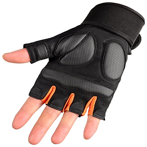 Yctze Ultra G F Finger Sports Gym XL Schwarz O Für Workout Exerc rutschfeste Fitn Palm oder Fahrradhandschuhe (L) von Yctze