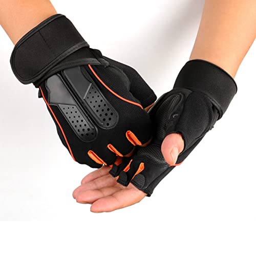 Yctze Ultra G F Finger Sports Gym XL Schwarz O Für Workout Exerc rutschfeste Fitn Palm oder Fahrradhandschuhe (XL) von Yctze