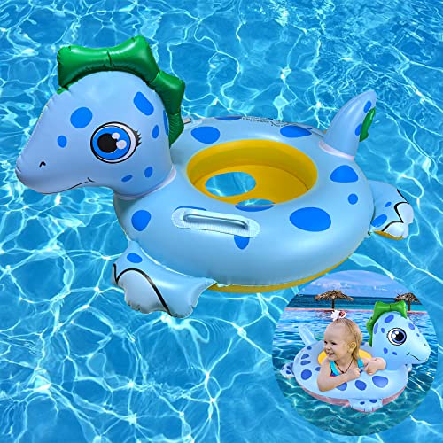 Baby Schwimmring,Schwimmring Dinosaurier,Baby schwimmring mit schwimmsitz,Schwimmhilfe Spielzeug Kinder,Float Kinder Schwimmring,Aufblasbarer Schwimmreifen,Schwimmhilf für Kinder 6 Monate bis 4 Jahre von YeahBoom