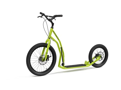 YEDOO Mezeq Tretroller - bis 150 kg, mit Luftreifen 20/16 - Scooter für Erwachsene, Offroad Tretroller mit abnehmbarem Ständer und Fußablage und verstellbarem Lenker, Dogscooter mit Scheibenbremse. YEDOO Mezeq Tretroller - bis 150 kg, mit Luftreifen 20/16 - Scooter für Erwachsene, Offroad Tretroller mit abnehmbarem Ständer und Fußablage und verstellbarem Lenker, Dogscooter mit Scheibenbremse. von Yedoo