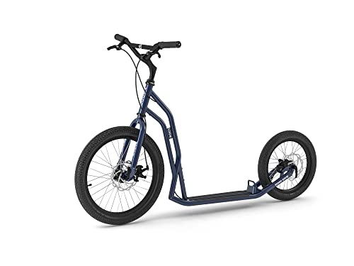 Yedoo S2016 Disc Tretroller - bis 150 kg, Kickscooter mit Luftreifen 20/16 - für Erwachsene, Scooter Roller mit verstellbarem Lenker, Dogscooter, Nachfolger des legendären Yedoo Mezeq von Yedoo