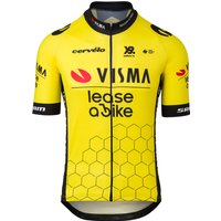 TEAM VISMA LEASE A BIKE 2025 Kurzarmtrikot, für Herren, Größe L, Rennrad Trikot, TEAM VISMA LEASE A BIKE 2025 Kurzarmtrikot, für Herren, Größe L, Rennrad Trikot, von YellowB