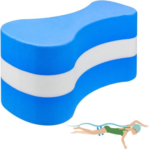 Pull Boje Trainingshilfe Pool Trainingshilfe für Erwachsene Kinder Schwimmen Anfänger Beine Fixiert Korrekte Freestyle Haltung Schwimmen Schule Schwimmen Team Trainingsgerät (1 Stück) von Yelschwa