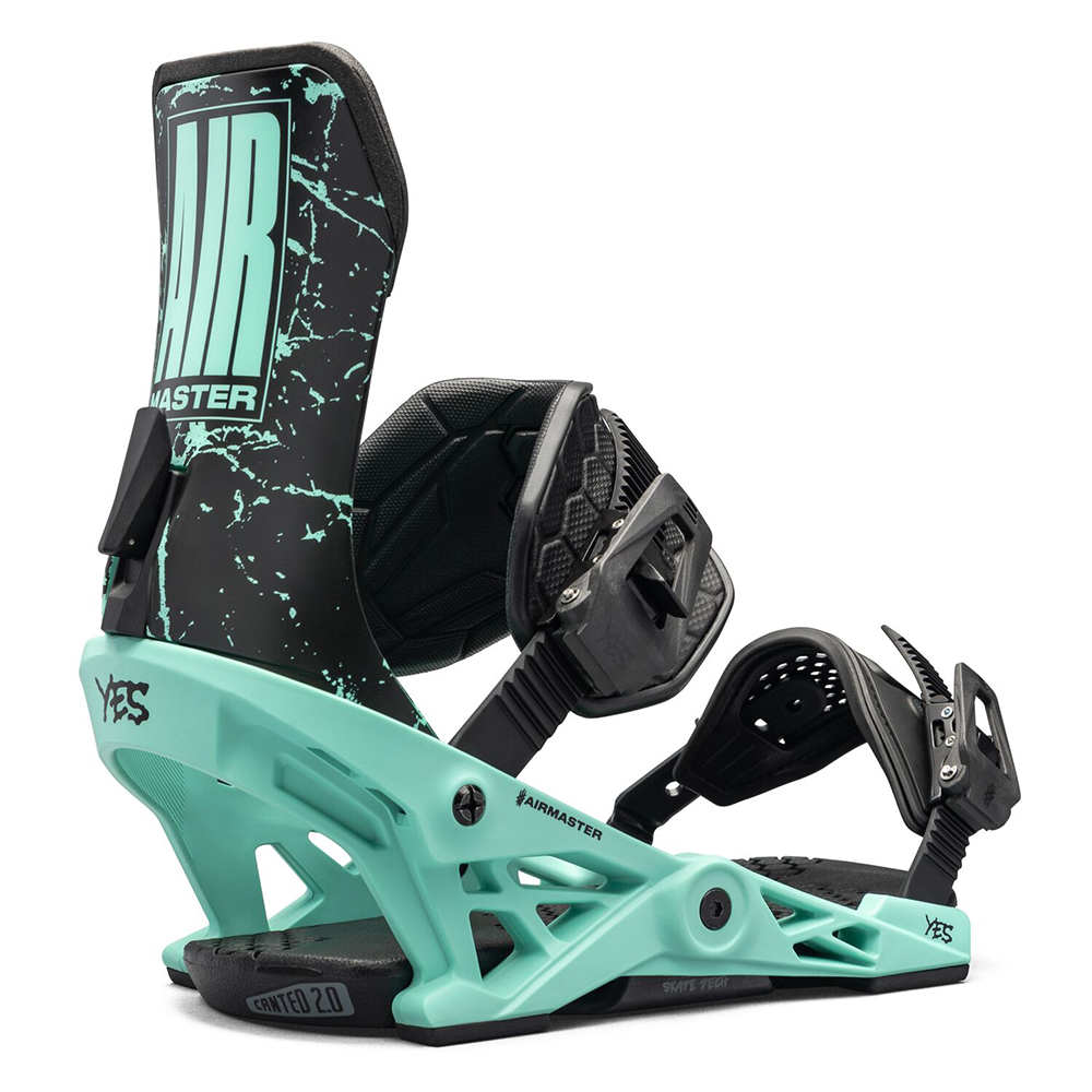 Yes. Airmaster Snowboard Bindings Blau M von Yes.