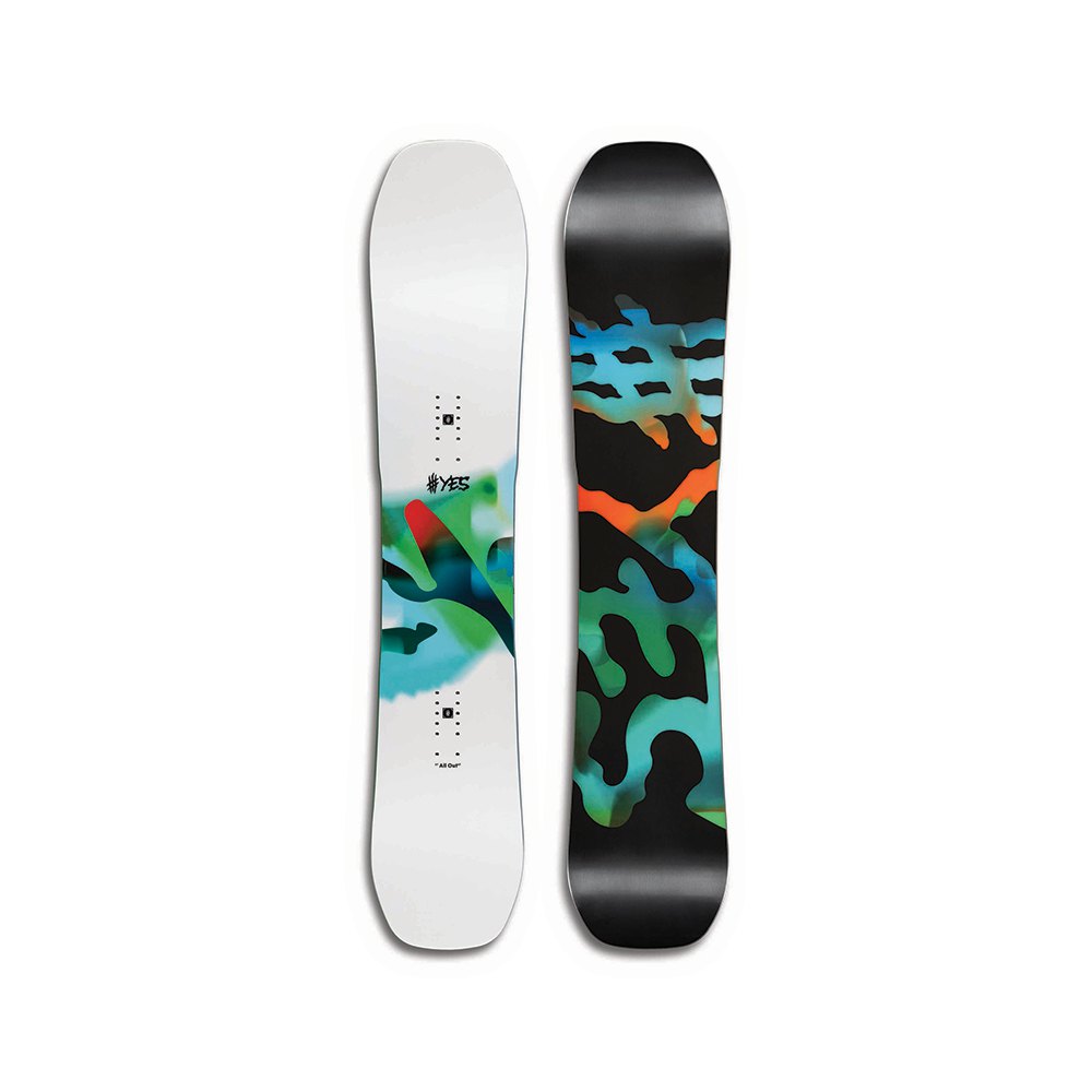 Yes. All-out Snowboard Mehrfarbig 162 von Yes.