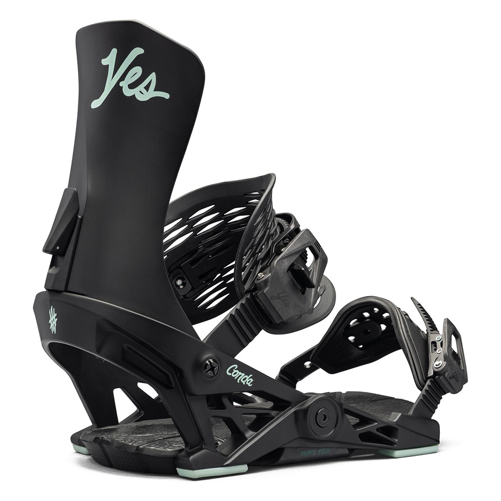 Yes. Conda Woman Snowboard Bindings Schwarz S Yes. Conda Woman Snowboard Bindings Schwarz S von Yes.