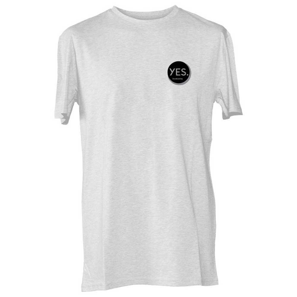 Yes. Corpo Short Sleeve T-shirt Weiß M Mann Yes. Corpo Short Sleeve T-shirt Weiß M Mann von Yes.
