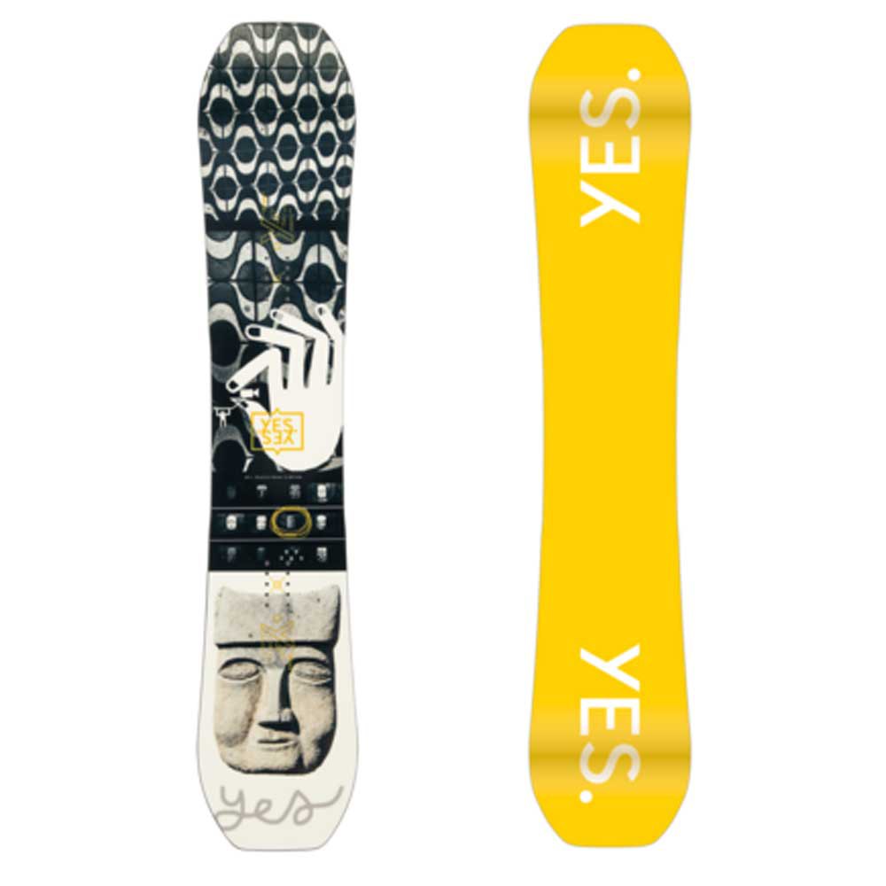 Yes. Dicey Snowboard Gelb,Schwarz 156 von Yes.