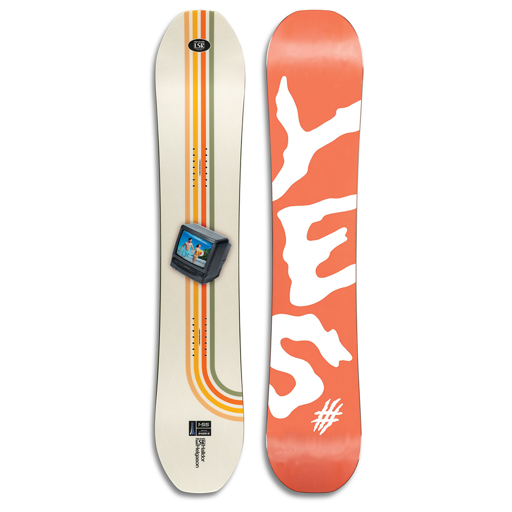 Yes. Halldor Snowboard Orange 147 Yes. Halldor Snowboard Orange 147 von Yes.