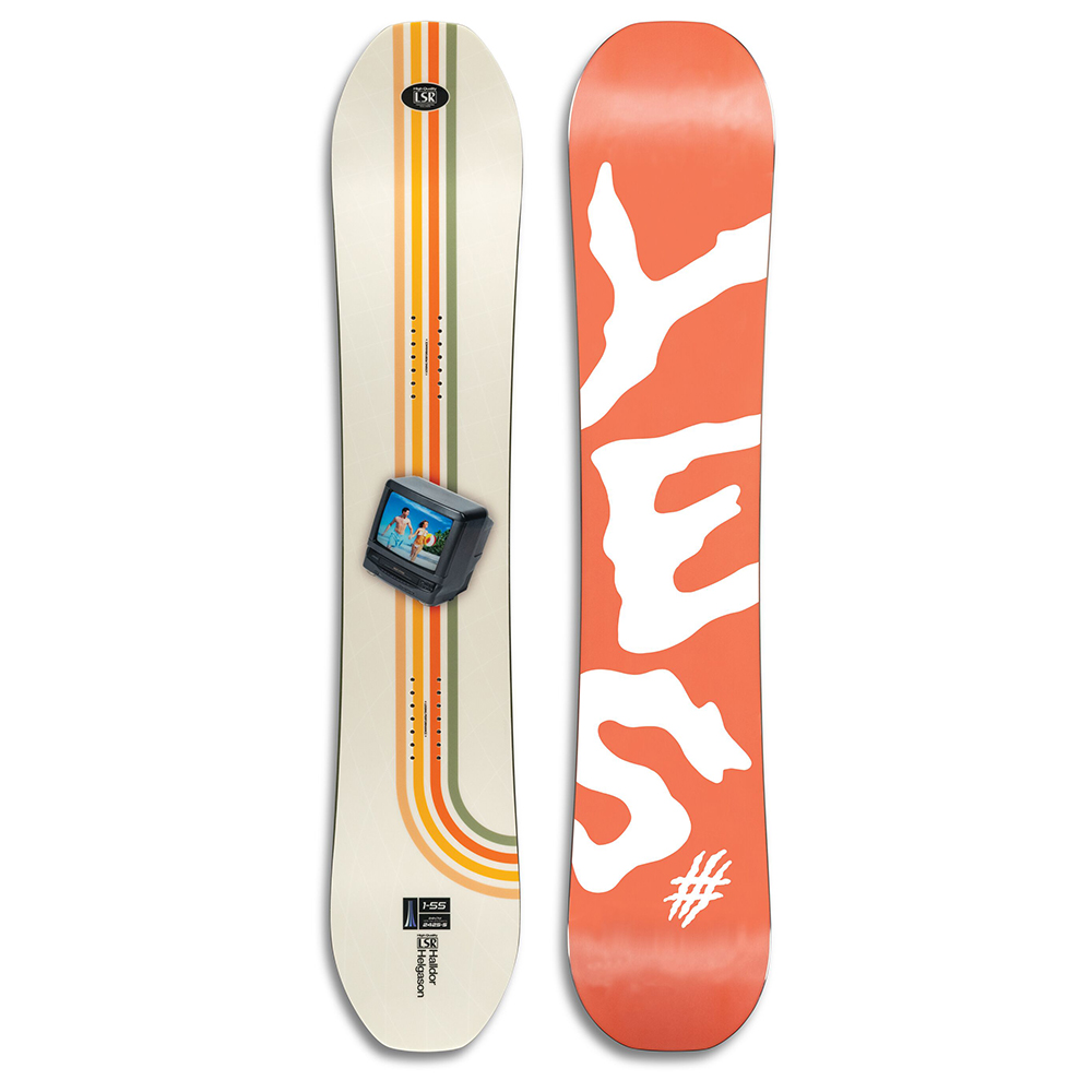 Yes. Halldor Snowboard Orange 147 von Yes.