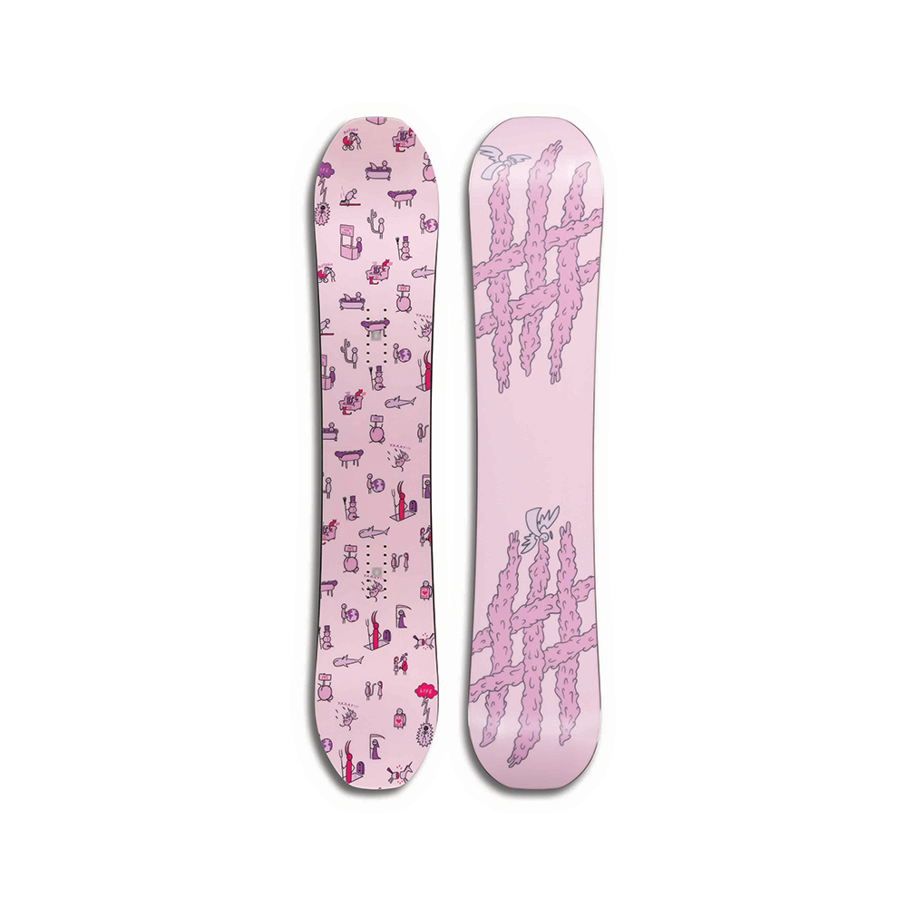 Yes. Halldor Xtrm Snowboard Rosa 159 von Yes.