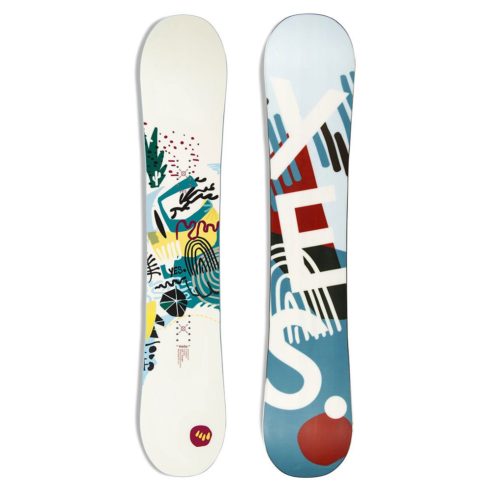 Yes. Hello Woman Snowboard Mehrfarbig 149 von Yes.