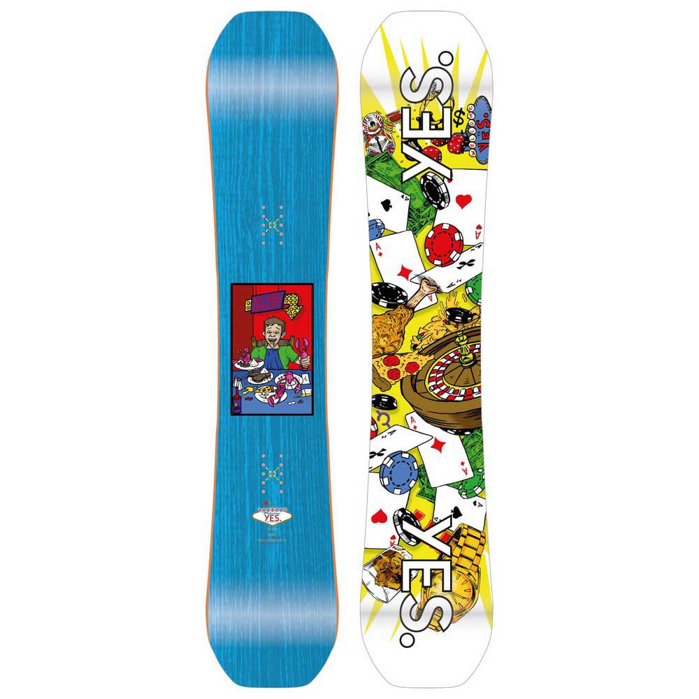 Yes. Jackpot Snowboard Mehrfarbig 154 von Yes.