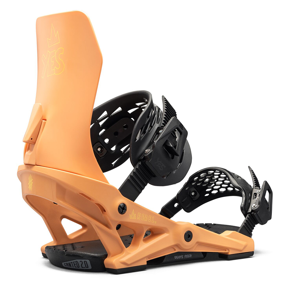 Yes. Rebel Woman Snowboard Bindings Orange M von Yes.