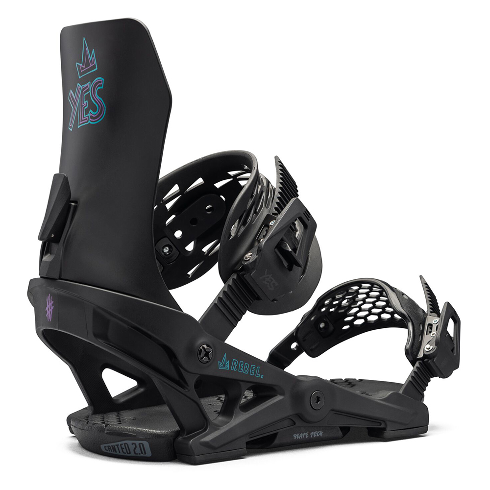 Yes. Rebel Woman Snowboard Bindings Schwarz S Yes. Rebel Woman Snowboard Bindings Schwarz S von Yes.