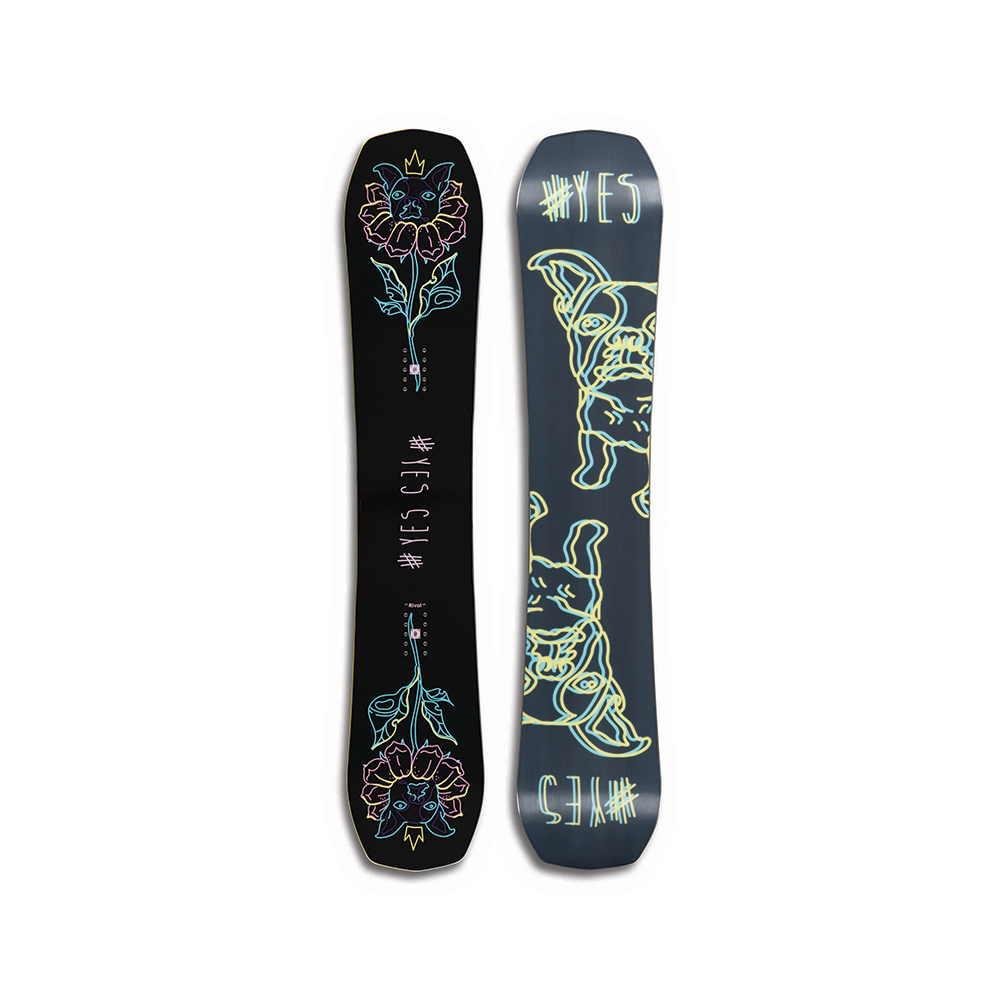 Yes. Rival Woman Snowboard Mehrfarbig 149 von Yes.