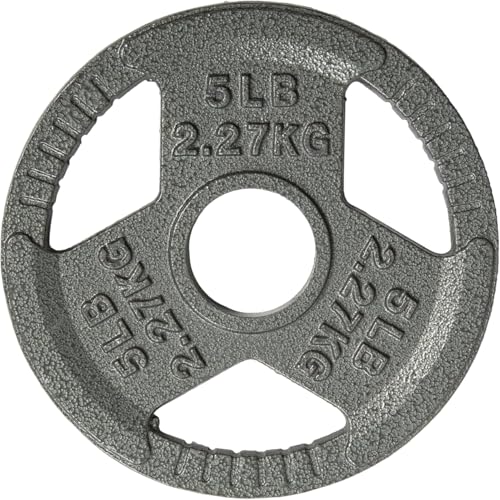 Yes4All Tri-Grip Griffe Olympische Hantelscheiben/Hantelscheiben aus Gusseisen, geeignet für Langhantelübungen, Krafttraining, Flexibilitätstraining Yes4All Tri-Grip Griffe Olympische Hantelscheiben/Hantelscheiben aus Gusseisen, geeignet für Langhantelübungen, Krafttraining, Flexibilitätstraining von Yes4All